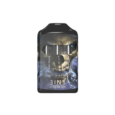 3-ان-1 ڈسپوزایبل ویپ پریس بٹن کے ساتھ نمایاں ہے۔