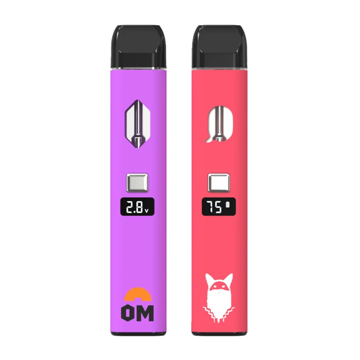 V20+ 2ml Empty CBD/THC/HHC Vape Cartridges Customized Rechargeable Disposable Vape Wholesale.